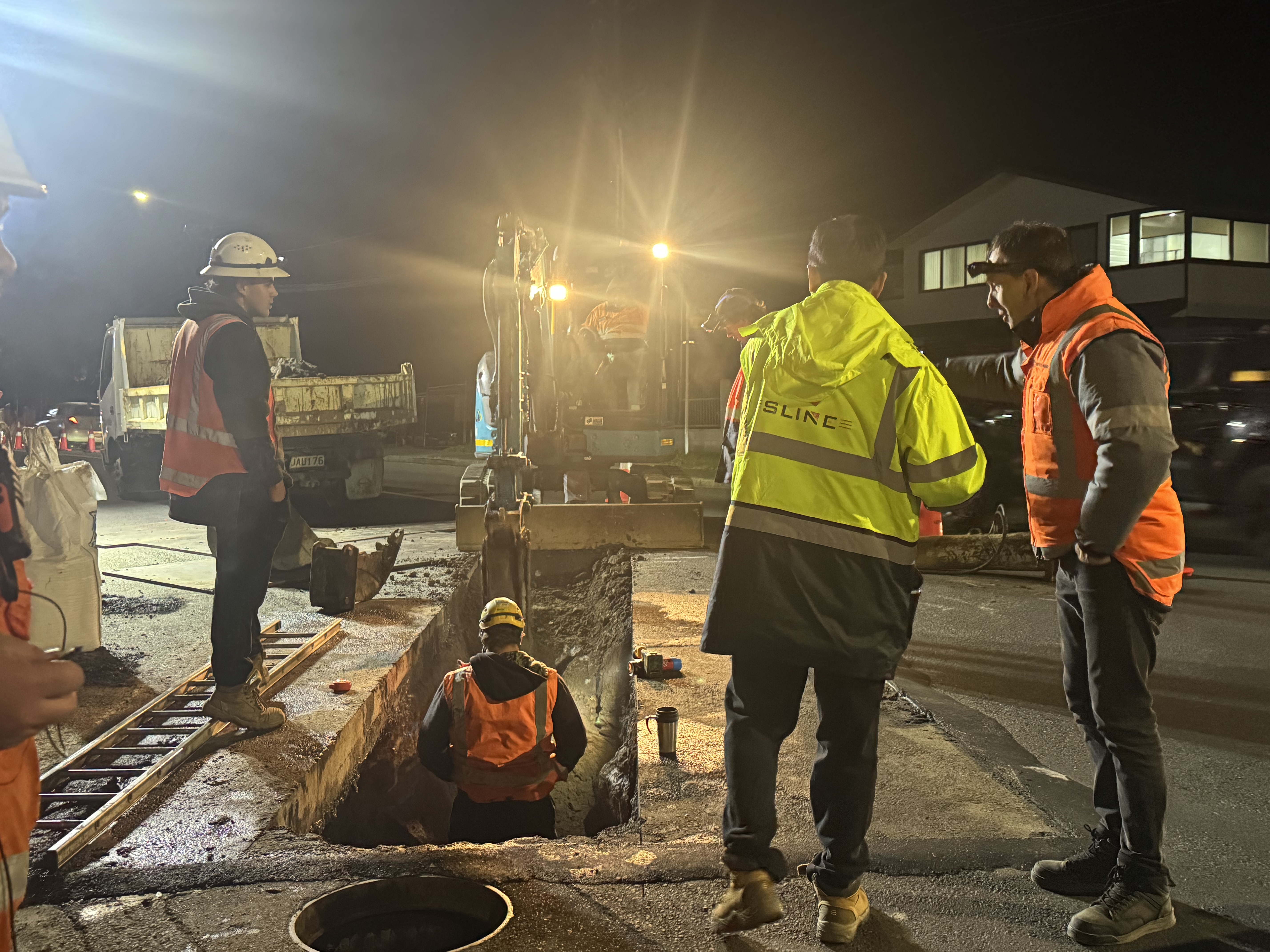 SLINE public drainage night works
