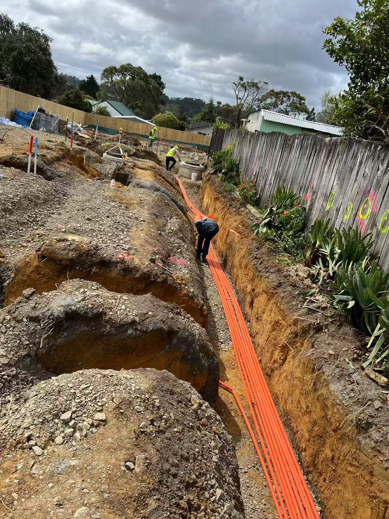 SLINE earthworks and underground trenching